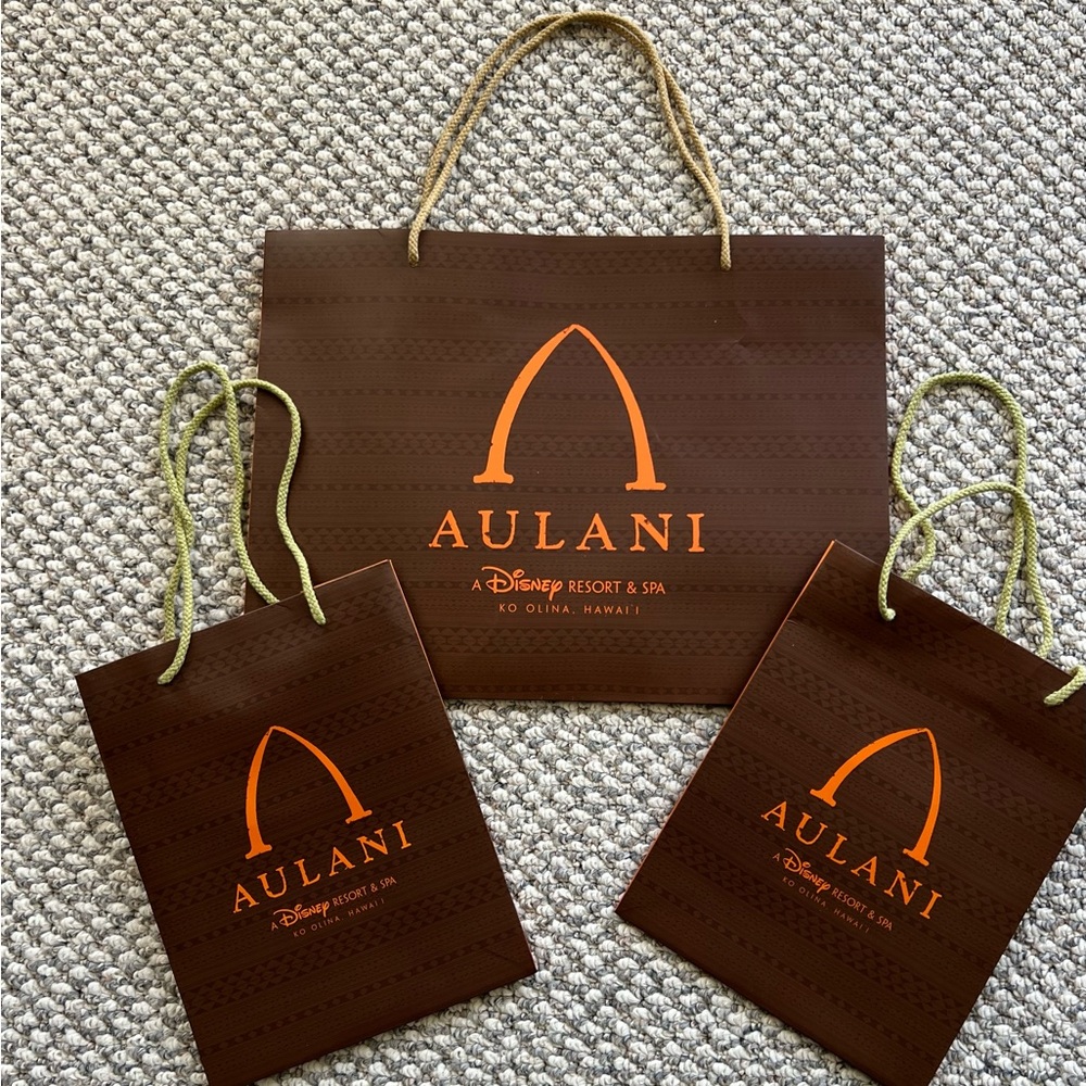 2/20 3 Disney Aulani bags